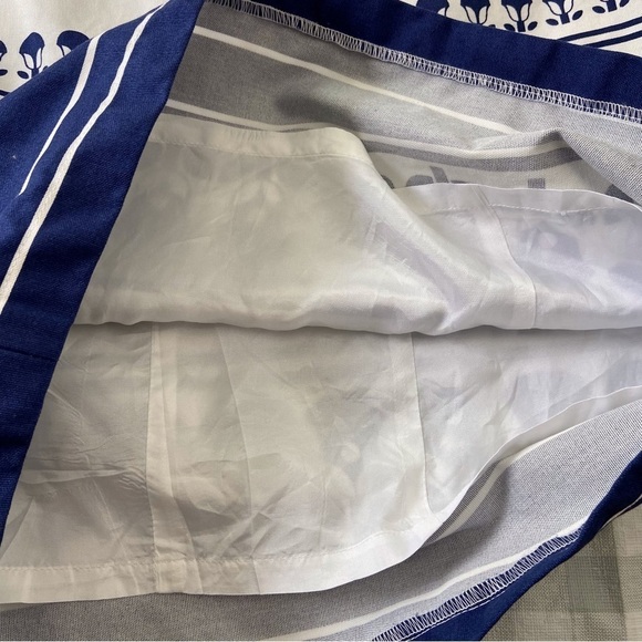 Brooks Brothers 346 white dress sleeveless navy blue preppy jumper contemporary - Picture 6 of 13